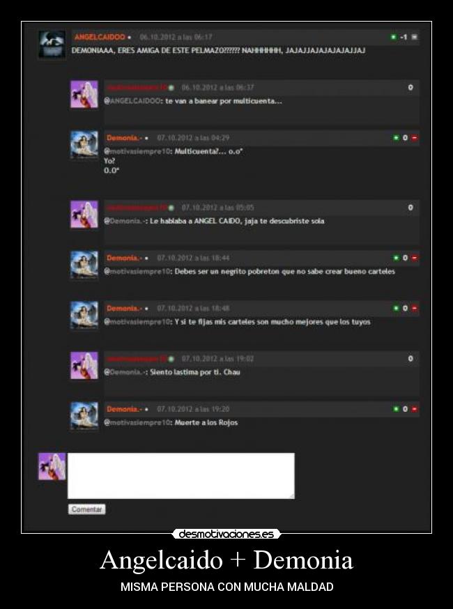 Angelcaido + Demonia -