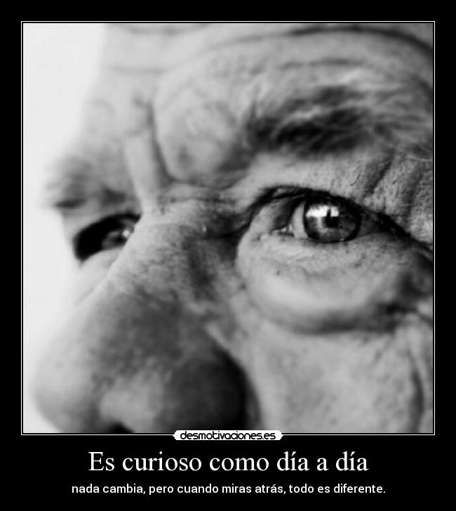Es curioso como día a día - 