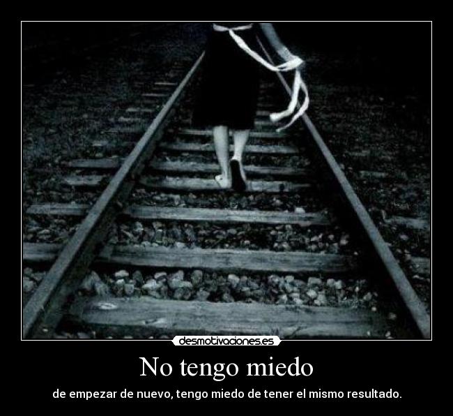 No tengo miedo -