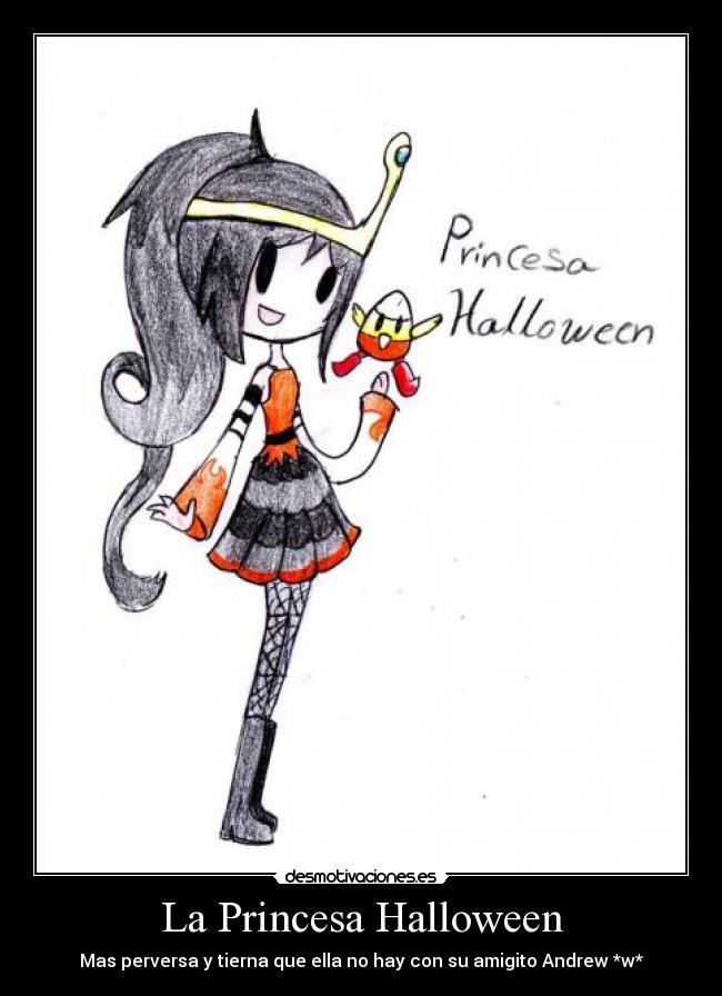 La Princesa Halloween - Mas perversa y tierna que ella no hay con su amigito Andrew *w*