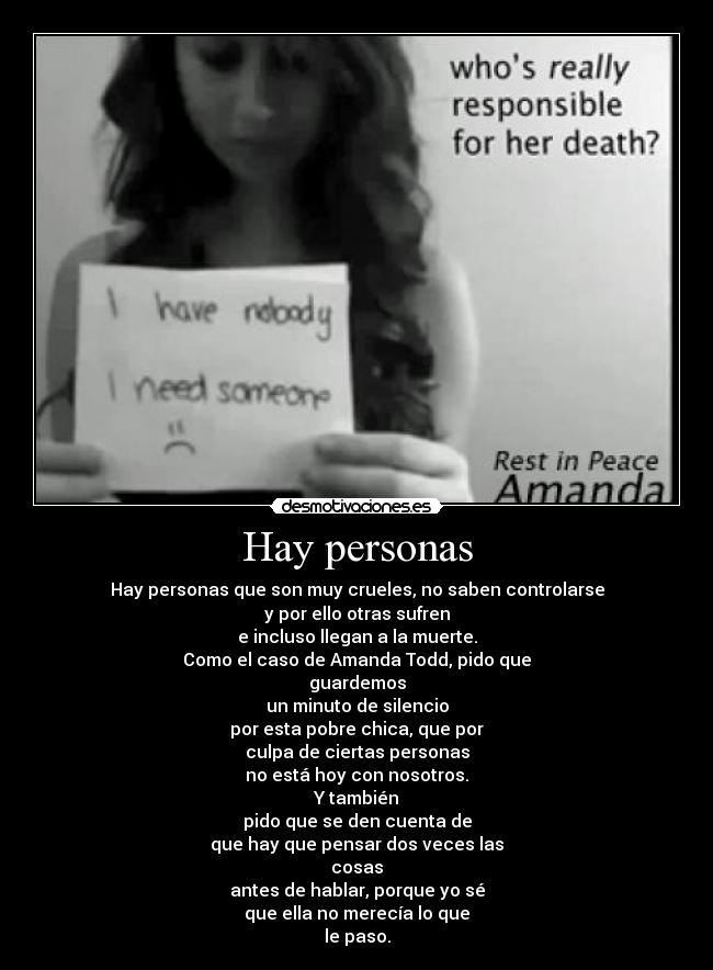 Hay personas -