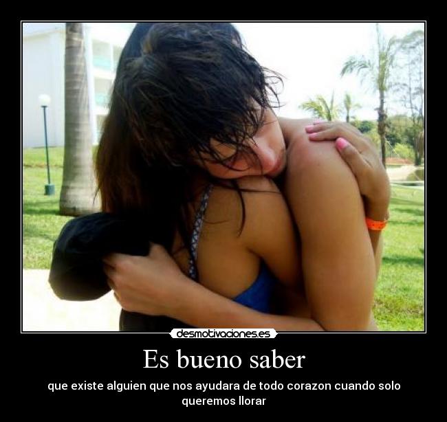 Es bueno saber -
