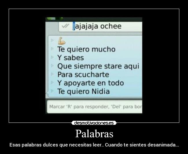 carteles palabras desmotivaciones