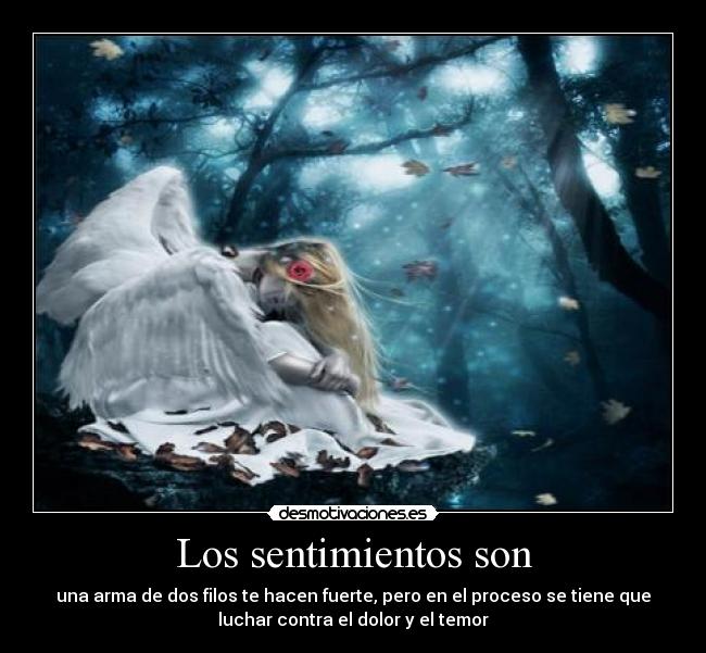 Los sentimientos son -