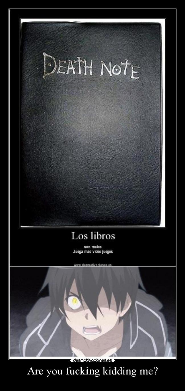 Are you fucking kidding me? -