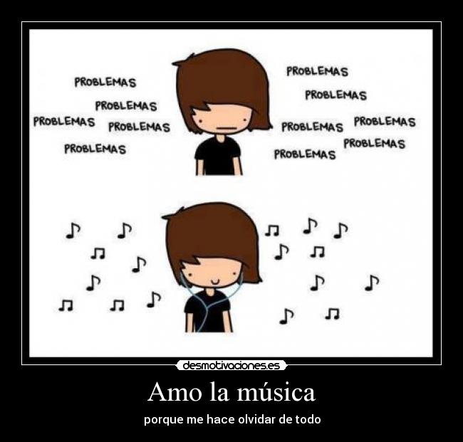 carteles musica amo musica desmotivaciones