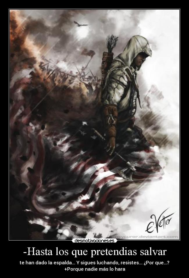 carteles aspo assassin creed filosofia desmo triunfa desmotivaciones