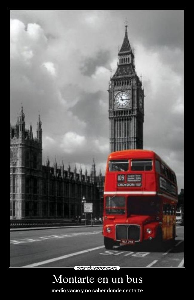 Montarte en un bus -