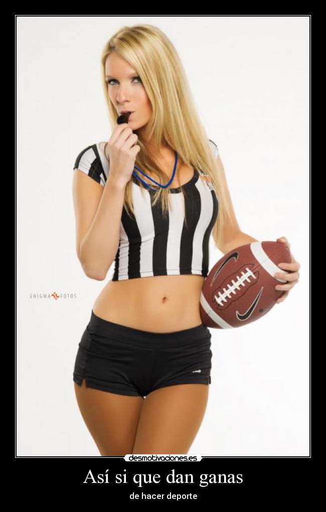 Así si que dan ganas - de hacer deporte