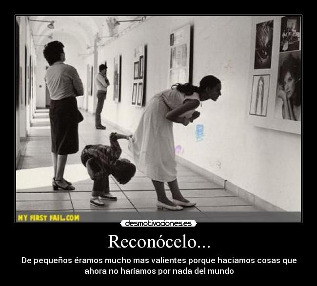 Reconócelo... -