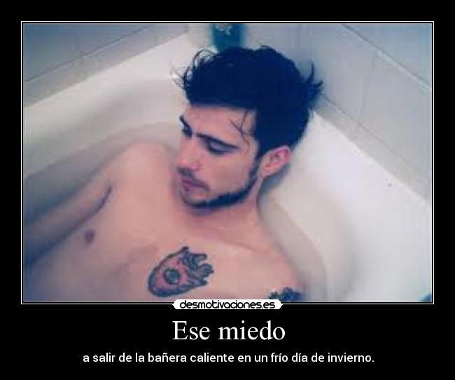 carteles miedo por que pasa todos desmotivaciones