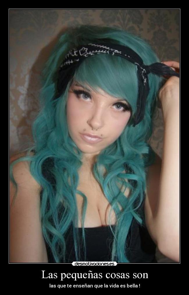 Las pequeñas cosas son - las que te enseñan que la vida es bella !