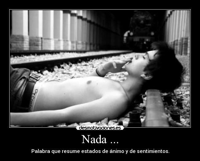 Nada ... -
