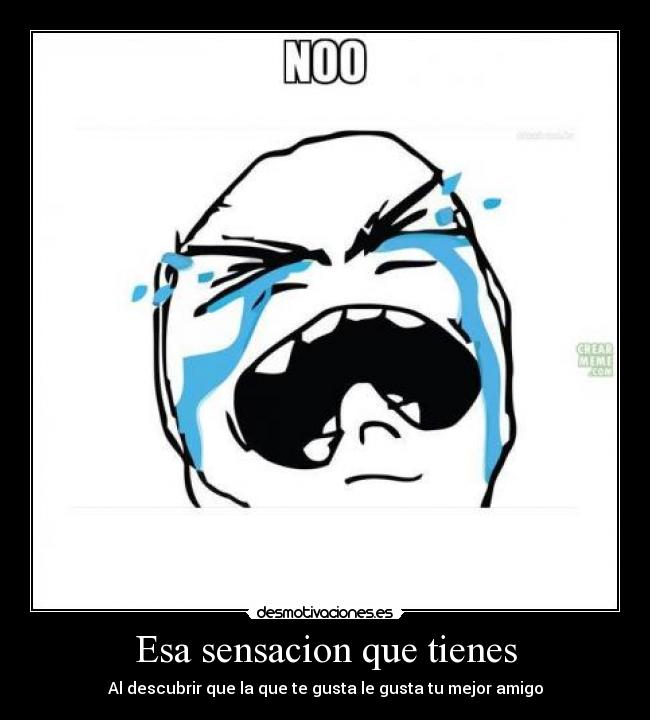 carteles llorar crearmemepuntocom nooo desmotivaciones