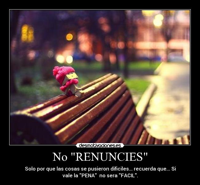 No RENUNCIES - 