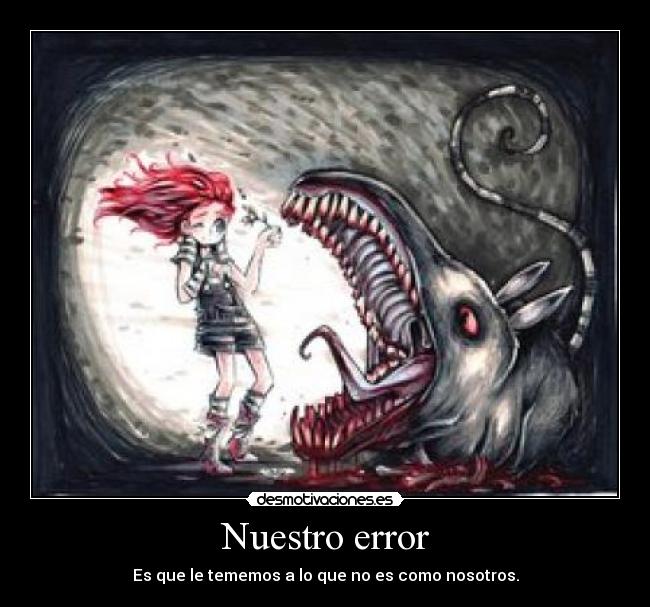 Nuestro error -