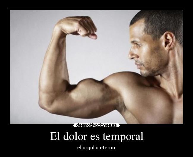 El dolor es temporal -