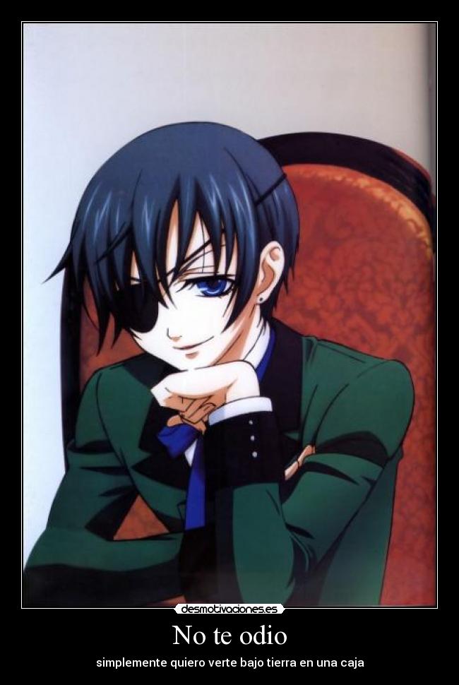 No te odio -