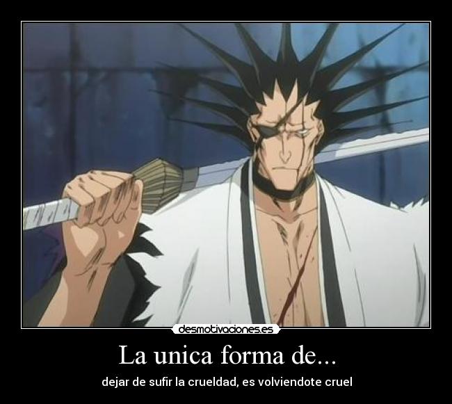 carteles zaraki kempachi desmotivaciones
