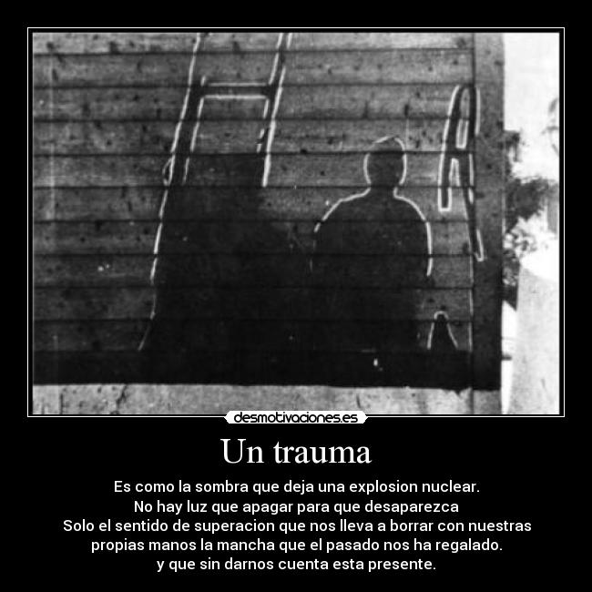 Un trauma -