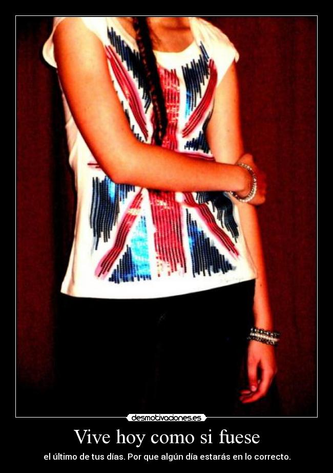 Vive hoy como si fuese - 
