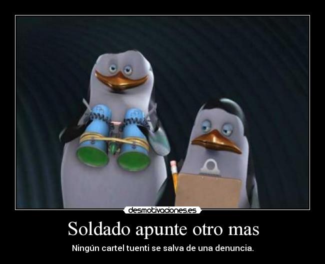 Soldado apunte otro mas - 