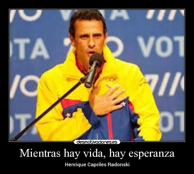 Mientras hay vida, hay esperanza -