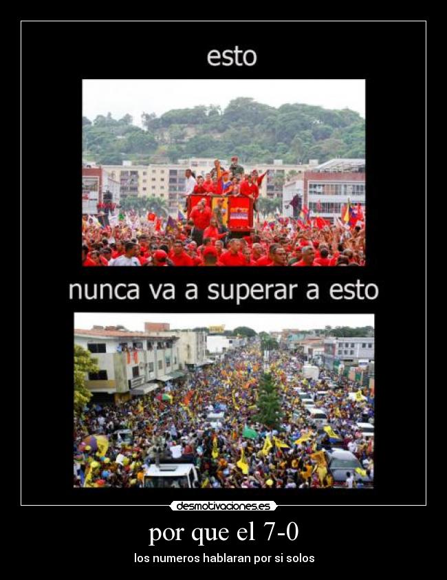 por que el 7-0 - 