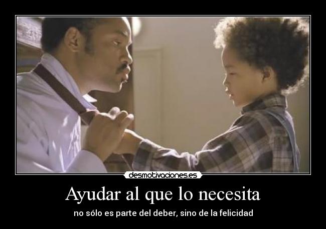Ayudar al que lo necesita - 