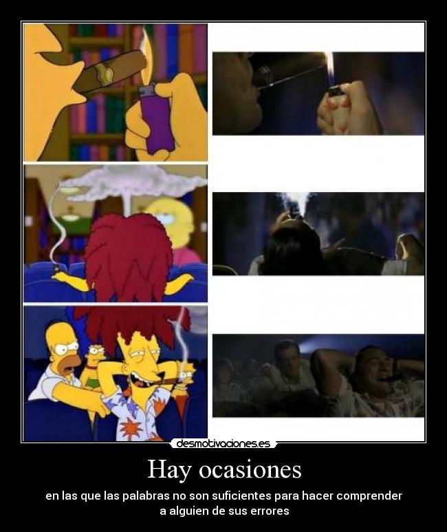 Hay ocasiones -