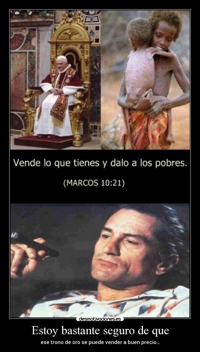 Estoy bastante seguro de que -