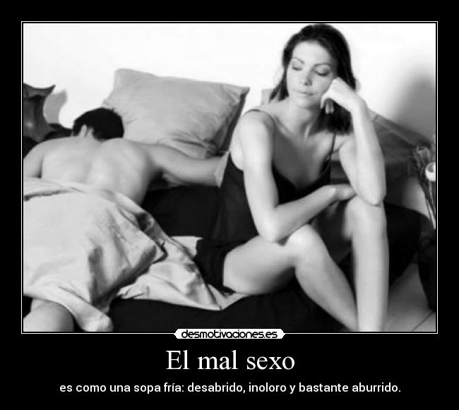El mal sexo -
