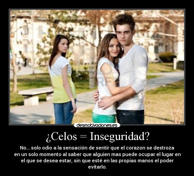 carteles celos celos desmotivaciones