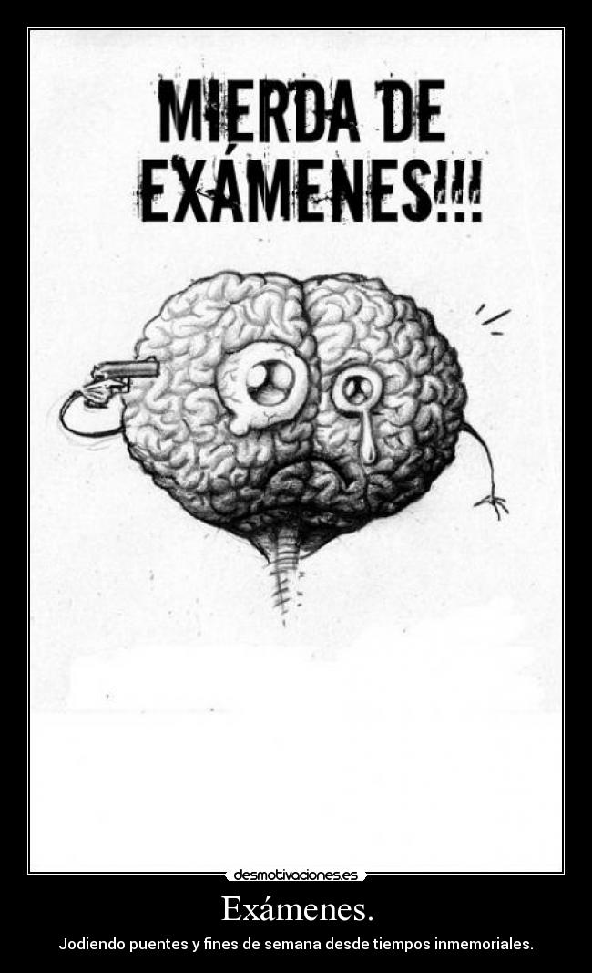 Exámenes. - 
