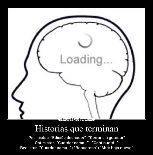 Historias que terminan - 