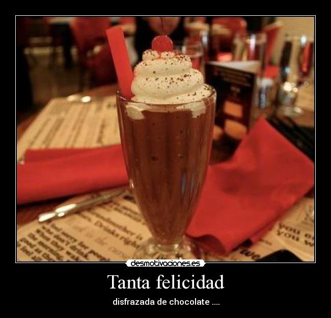 Tanta felicidad -