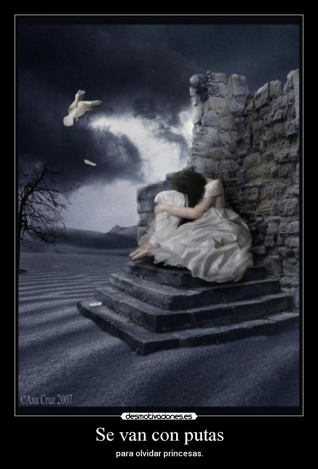 Se van con putas -