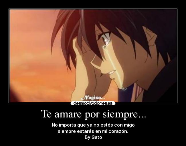 Te amare por siempre... - 