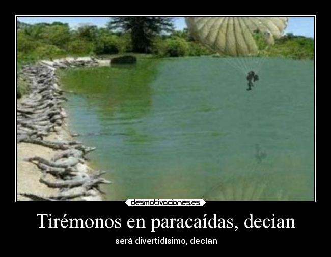 carteles cocodrilos con suerte ahi llega comida desmotivaciones