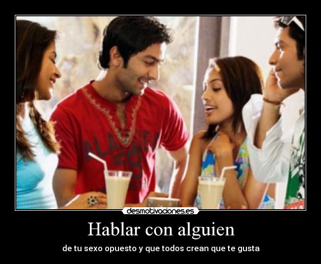 Hablar con alguien - 