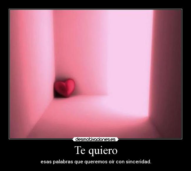 Te quiero - 