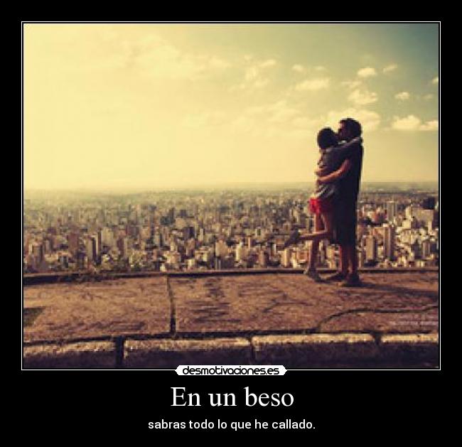 En un beso - 