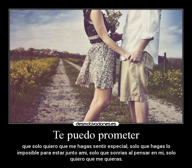 Te puedo prometer -