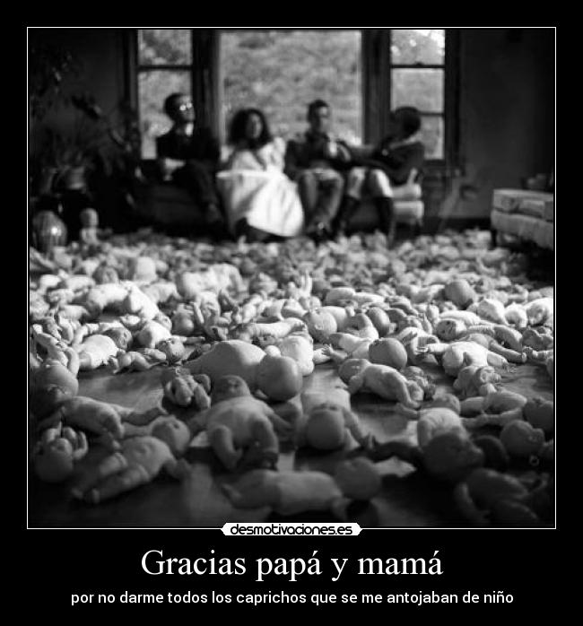 Gracias papá y mamá -