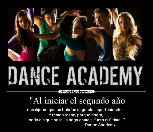 Al iniciar el segundo año -