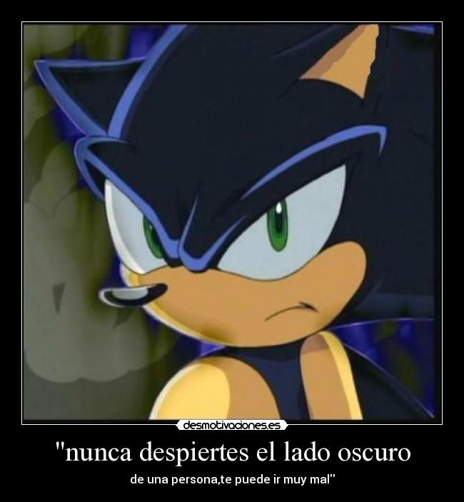 nunca despiertes el lado oscuro -