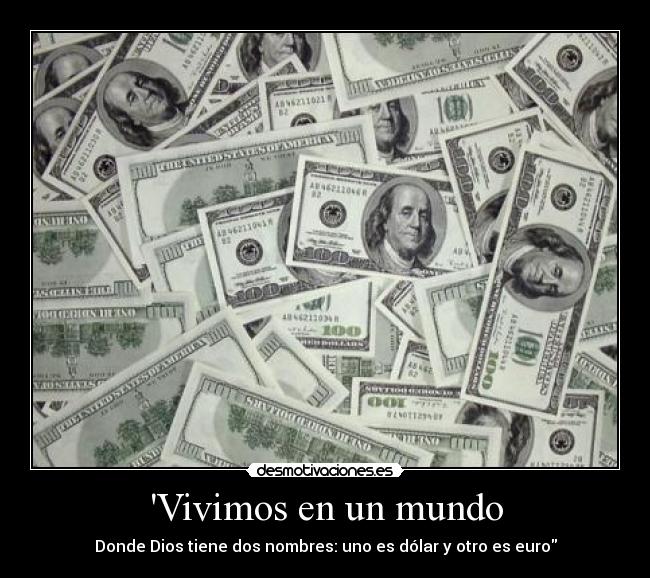 Vivimos en un mundo - 