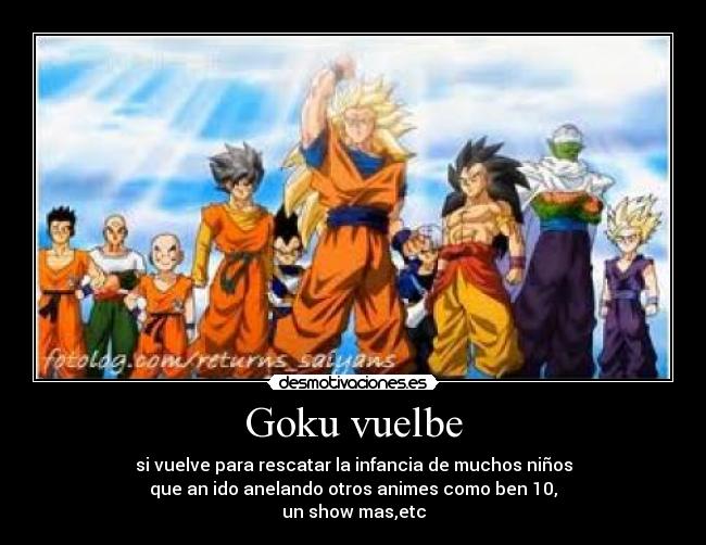 Goku vuelbe - 