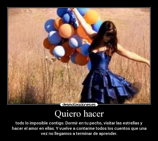 Quiero hacer - 
