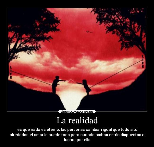 La realidad -